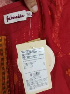 Branded cute red frock for kids