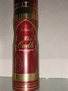 AL NUaim White Oudh Perfume Body Spray - Luxurious