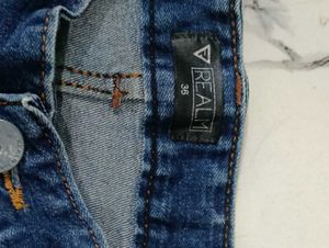 Stylish Ripped Blue Denim Jeans for Men