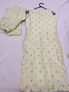 Elegant Yellow Kurta Set with Pants