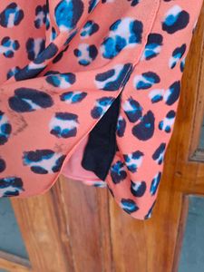 Sisley Chic Leopard Print Dress
