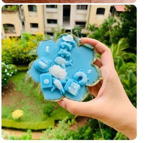 Travel Themed Decorative candle