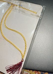 Gold &amp; Red Stone Necklace Set