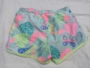 Girls💙 Tropical Print Shorts
