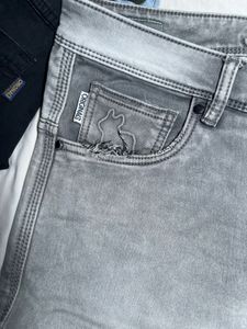 Jack &amp; Jones Grey Denim Jeans