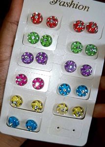 Fashion Earrings Stud Set