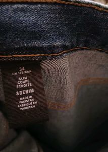 Ripped Knee Denim Jeans