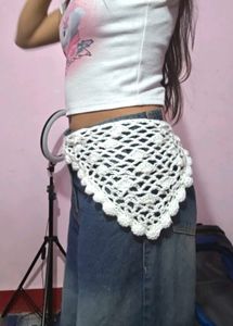 Crochet Waist Scarf