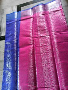 Royal Blue Silk Saree