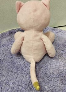 Adorable Pink Cat Plush Toy