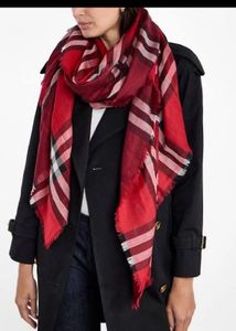 Burberry Scarf - Red Plaid