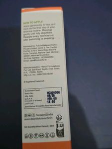 Forever 52 Aqua Thin Calming Sunscreen