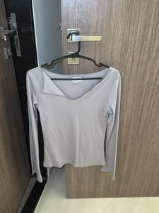Long Sleeve V-Neck Top