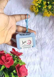 Heart shaker Resin Keychain - Unique &amp; Handmade