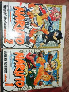 ORIGINAL Naruto Manga Volumes 1 & 2