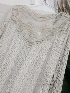 🌾 Boho Chic Crochet Dress ✨