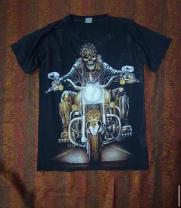 Men's Skeleton Biker T-Shirt