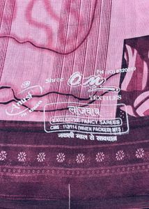 Elegant Pink Fancy Saree