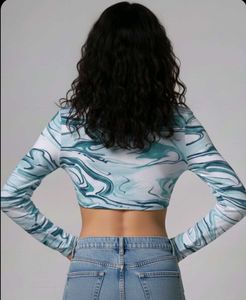 Stylish Cutout Crop Top