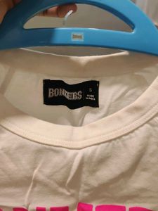 Bonkers Corner White Graphic Tee