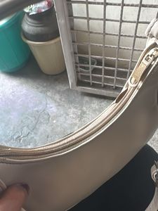 Cream Hobo Bag