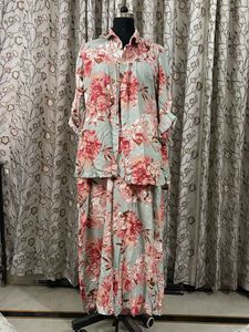 Beautiful Floral Kurta Set