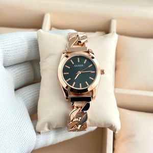 Guess Rose Gold Chain Watch