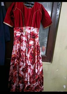Beautiful Ethnic 3D Designer Gown in Xl size