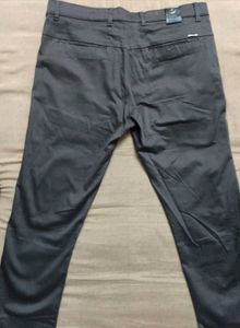 Men's Grey Casual Pants