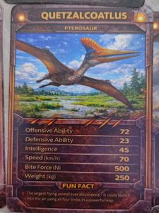 Dinosaur Trading Cards - Fun Facts!