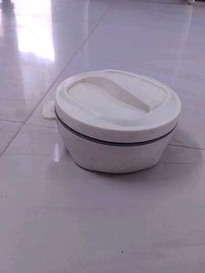 White Insulated Food Container