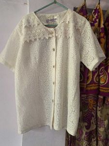 Vintage Lace Blouse - Made in Indonesia