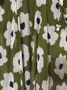 Chic Green Floral Maci Dress
