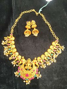 Exquisite Elephant Motif jewellery set