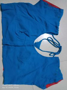 Beautiful Blue Embroidered Saree