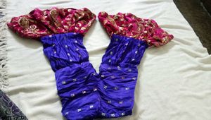 Bananas Silk Pallazo Self Design