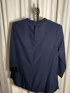 NEW Classic Navy Blue Tunic Top