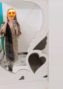 Leopard Print Midi Dress