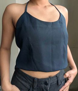 Black Halter Top - Trendy Style