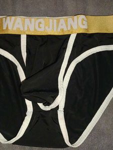 WANGJIANG Men's XXL Black Briefs