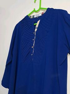 Royal Blue Colour Top