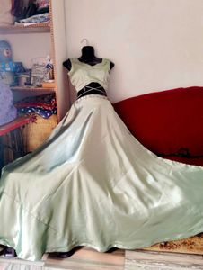 Elegant Pastel Green Lehenga Set
