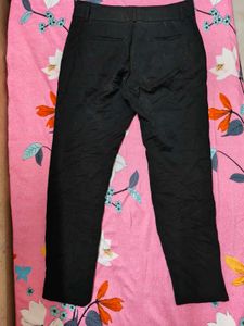Black Straight Leg Trousers