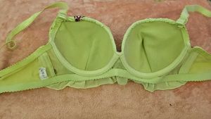 Floral Embroidered Bra