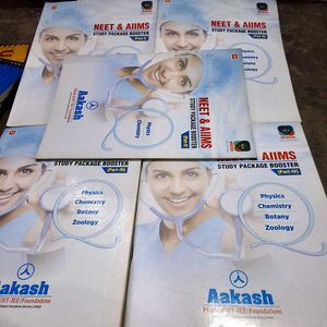Aakash NEET & AIIMS Study Package Booster Books