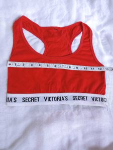 Red Victoria's Secret Bra