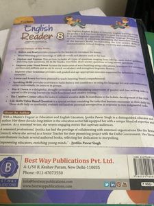 English Reader Book - Grade 8