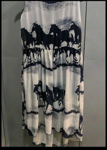 Horse Print Sleeveless Dress