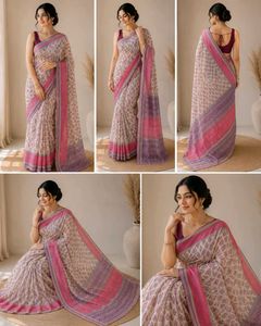 Elegant Printed Saree