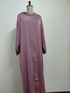 Elegant Flowy Mauve Ethnic Gown